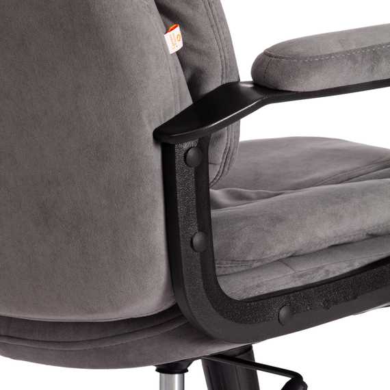 Кресло Комфорт Лт/Comfort Lt (22) флок , серый, 29