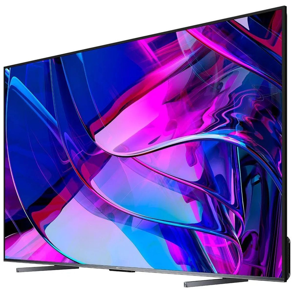Телевизор Mini LED 110'' Hisense/ 110", Ultra HD, Mini LED, Smart (VIDAA U7.0), 144Гц+240Гц HSR, Game Mode PRO, FreeSync,, Flagship, 4.2.2 82W, 4 HDMI, 2 USB, Carbon Gray 2024
