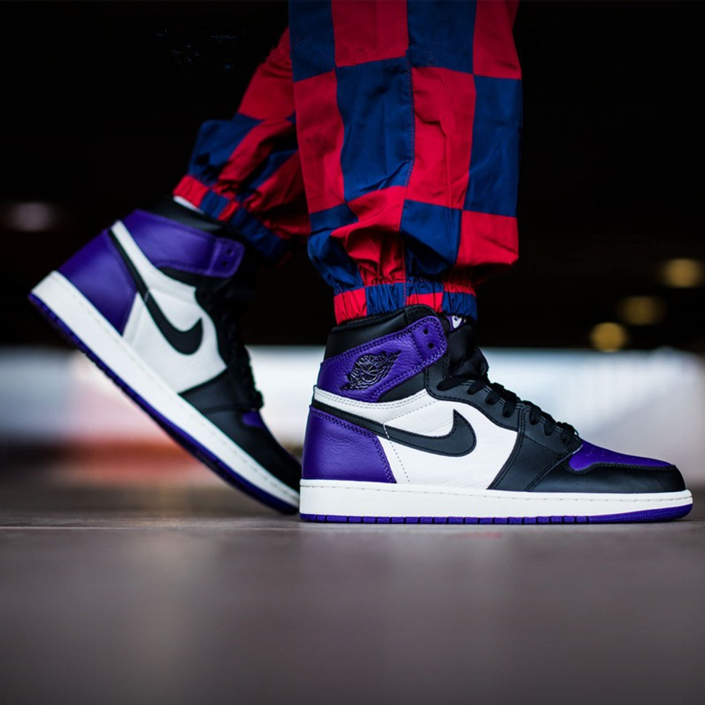 Jordan 1 Retro High OG GS Court Purple