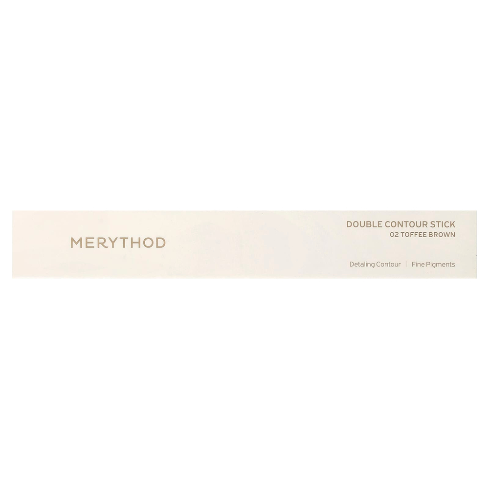Merythod, двойной контурный стик, оттенок 02 коричневый ирис, 11 унций