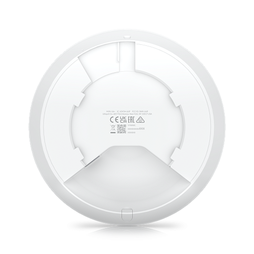 Точка доступа Ubiquiti UniFi 6 Plus [порты: 1 шт, 1000 Мбит/с, 100 Мбит/с, Wi-Fi 802.11 2.4 ГГц, 5 Г