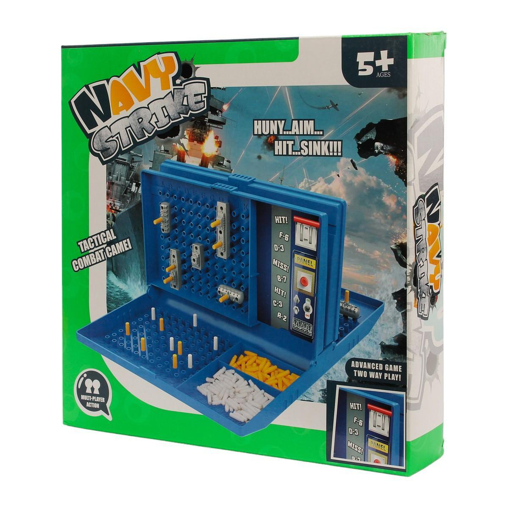 Наст.игра Морской бой, коробка HY605