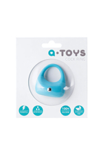 Эрекционное виброкольцо Toyfa A-Toys (Цвет: голубой)