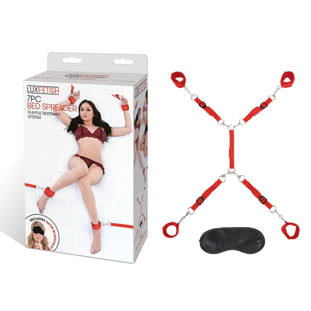 Красная фиксация на матрас Classic Bedspreader (Цвет: красный)