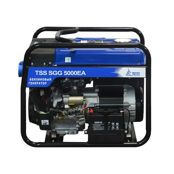 Бензиновый генератор "TSS" SGG 5000 EA (5/5,5 кВт)