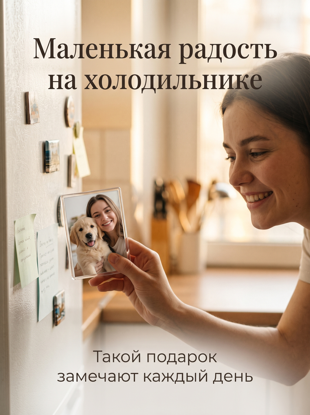 Акриловый магнит