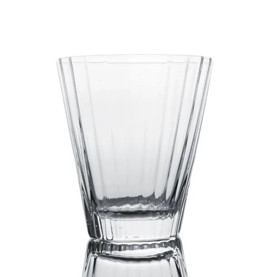 Стакан Олд Фэшн 340 мл "Fire Optical" d 9,4 см h10,7 см оптические грани дно овал P.L. - BarWare [6]