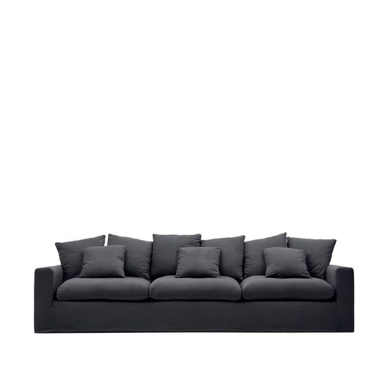 A cover designed to keep your Nora sofa in brand-new conditin. Made from linen and cotton fabric, i