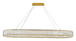 Подвесной светильник Newport 8240 8240/140 oval gold
