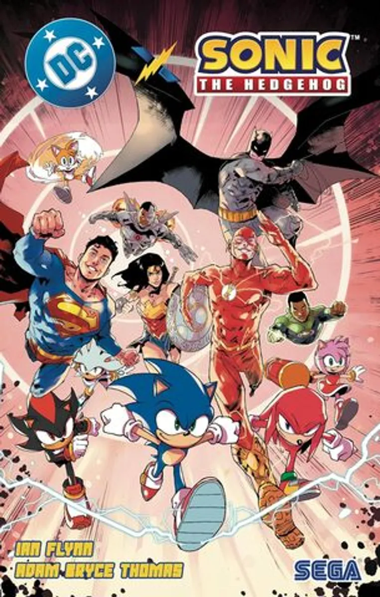Комикс DC X SONIC THE HEDGEHOG (на английском языке)