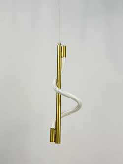 Светильник потолочный Lanbos, 10W LED, латунь