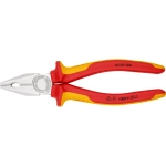 Плоскогубцы комбинированные хромированные 200 мм Knipex 03 06 200 SB