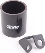 Пайп кит ECS Tuning Volkswagen, Audi, Seat, Skoda, Cupra MQB Gen3/Gen4 1.8/2.0T High Flow Turbo Outlet Pipe Kit - Wrinkle Red