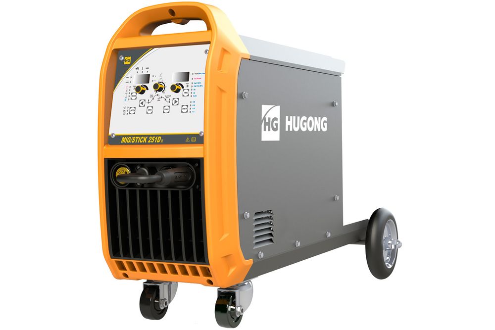 Сварочный полуавтомат HUGONG MIG/STICK 251D III - [220В / 30-250А / MIG/MAG]