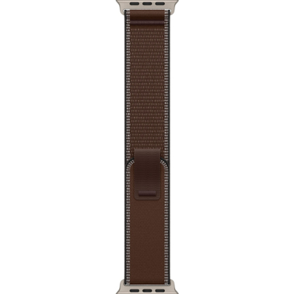 Apple Watch Ultra 4 (2026) 49mm Natural Titanium Case /Dark Umber Trail Loop
