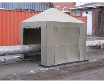 Палатка сварщика Митек Профи 2,5х2,5 м (брезент)