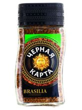 Кофе растворимый Черная карта Exclusive Brasilia 95 г