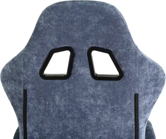 Кресло игровое Knight Terminator синий Light-27 крестов. металл