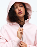 Женское худи оверсайз с капюшоном и рукавами реглан - BERSHKA