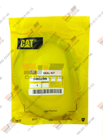 Ремонтный комплект гидроцилиндра Caterpillar 3483295 (Seal Kit) для экскаваторов 320D, 323D, 330D