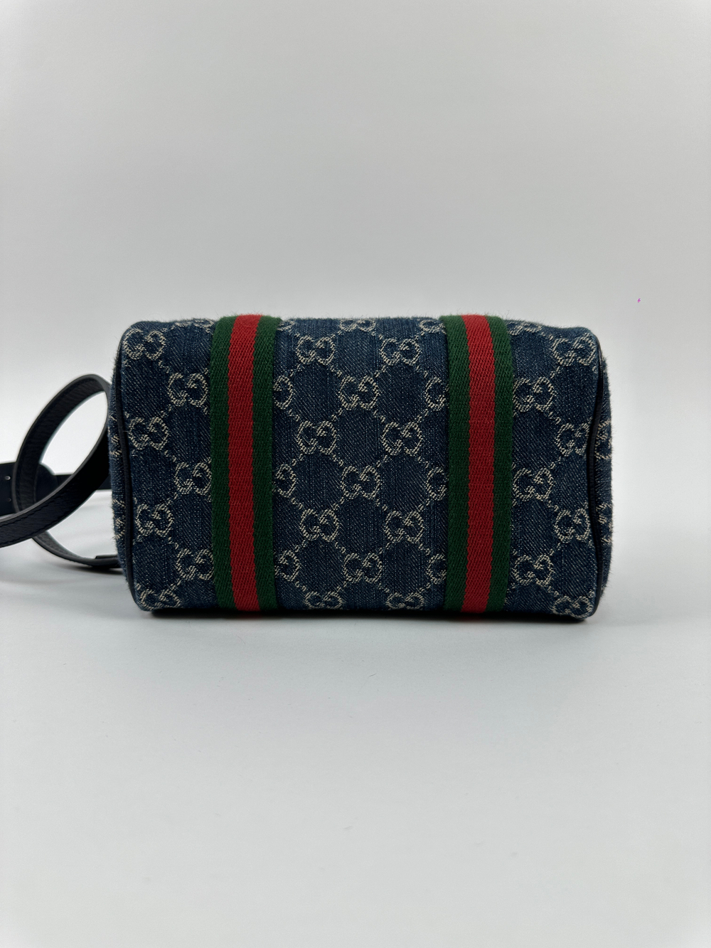Сумка Gucci GG Denim Boston mini