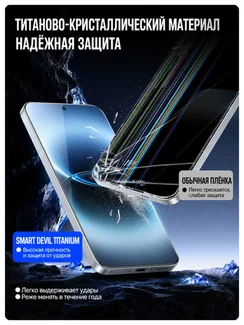 Защитное безрамочное стекло для VIVO X300 с беспылевым боксом для установки SmartDevil