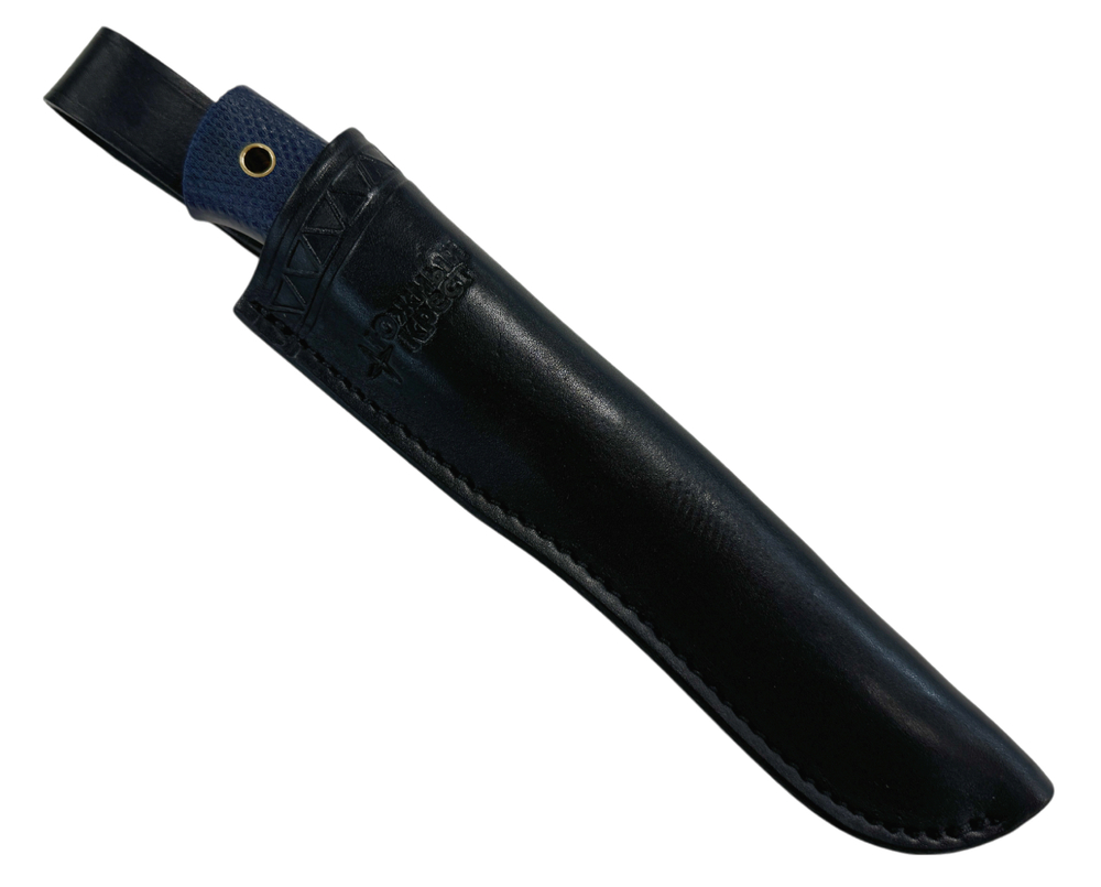 Нож Стерх (клин от обуха), CPR, микарта синяя, 301.5256