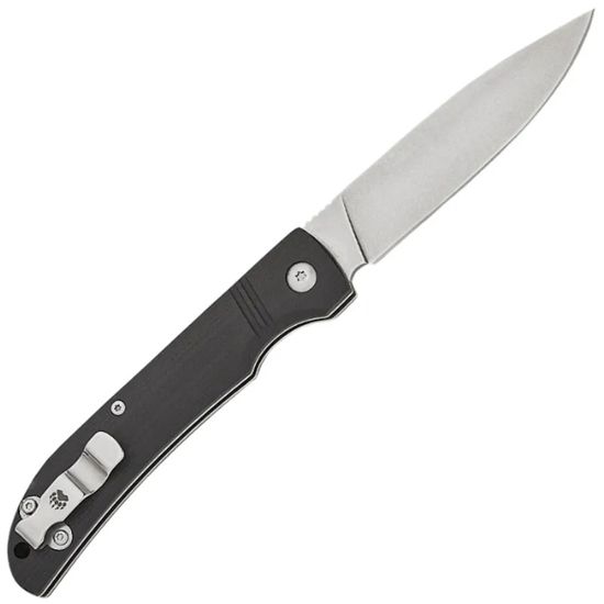 Складной нож Bear & Son Slip Joint D2, рукоять черный G10