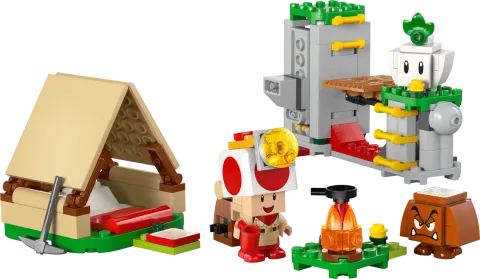 Конструктор LEGO Super Mario 72040 Лагерь капитана Тоуда