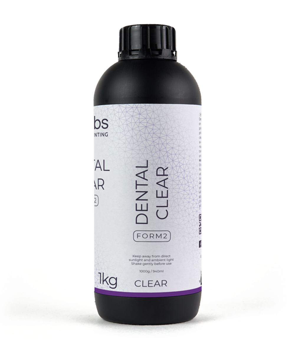 Смола Form2 Dental Clear, цвет Clear