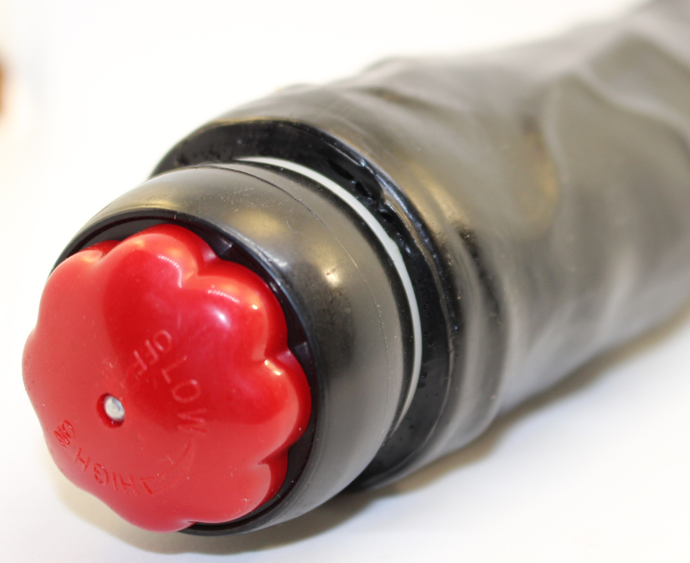 Вибратор реалистик черный 47099-1-MM