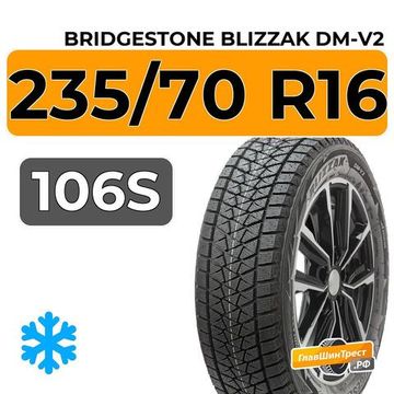 Bridgestone Blizzak DM-V2 235/70 R16 106S