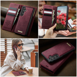Чехол-кошелек CaseMe 2 in 1 MagSafe Samsung Galaxy S25