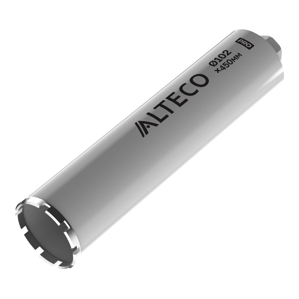 Алмазная коронка ALTECO Pro 102*450