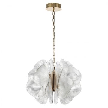 Подвесная люстра LED 80W 3500К 5089/80L латунь Siama Odeon Light