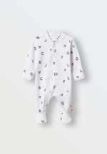 Комбинезон на молнии (английский алфавит)
