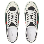 GUCCI Tennis 1977 Canvas Shoes Women"s Low top Black