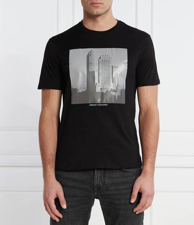 Футболка Armani Exchange - черный(3DZTHU ZJH4Z)