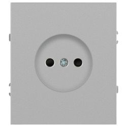 Розетка ЭРА Arktik 16-2106-03 без заземления 2P 16А-250В алюминий | Эра Arktik
