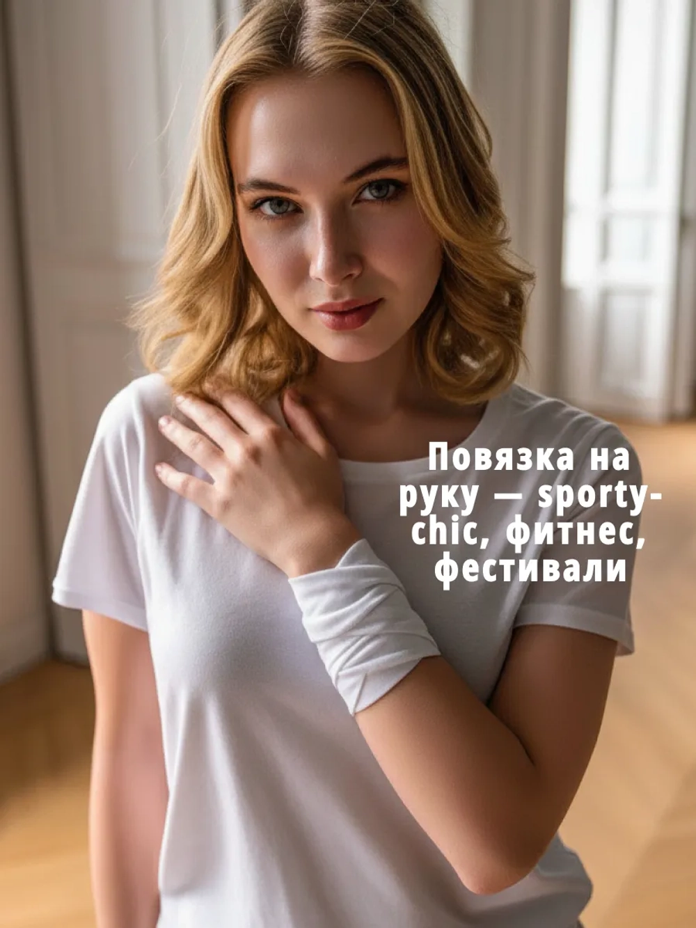 Бандана на резинке косынка летняя повязка