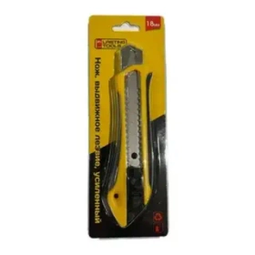 Нож 18 мм выдвижное лезвие, усиленный (LASTING TOOLS)