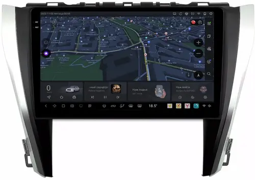 Магнитола для Toyota Camry 2014-2018 - Kuberg DUDU7 OL-1608 QLed+2K, Android 13, Быстрейшая, UIS7870 (DUDU7), CarPlay, SIM-слот