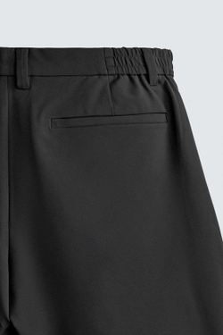 ZARA КОМФОРТНЫЕ ТЕХНОЛОГИЧНЫЕ ШОРТЫ, ЧЕРНЫЙ