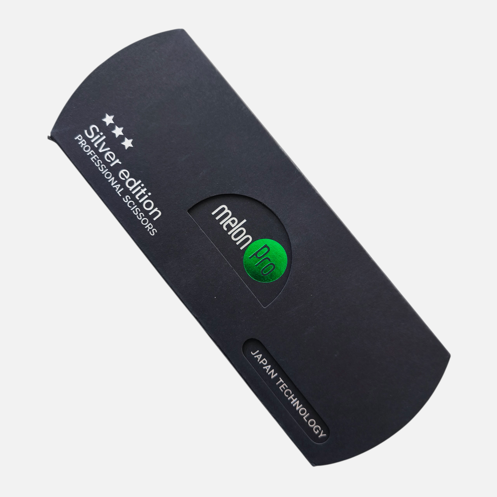 Филировочные парикмахерские ножницы 6" 30 зубьев Silver Edition Melon
