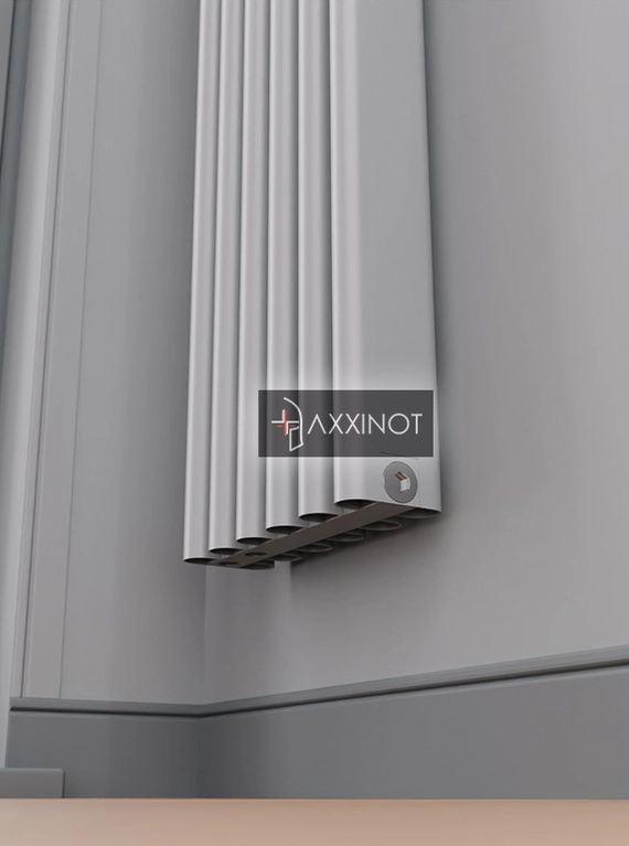Axxinot Bramer V 1800 - вертикальный алюминиевый радиатор высотой 1830 мм