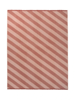 Плед Без коллекции Elvang 130x190 Красный / Бежевый