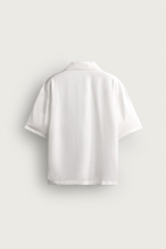 РУБАШКА REGULAR FIT ИЗ СТРУЯЩЕЙСЯ ТКАНИ — ZARA