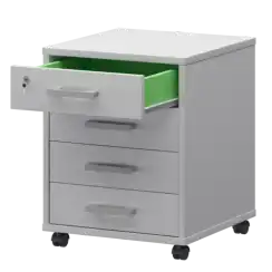 Тумба подкатная АТЛ-04 Белый 440x450x600 Арго