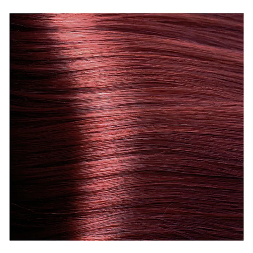 KAPOUS Крем-краска для волос с гиалуроновой кислотой, 8.66 Светлый блондин красный интенсивный, HY 100 мл