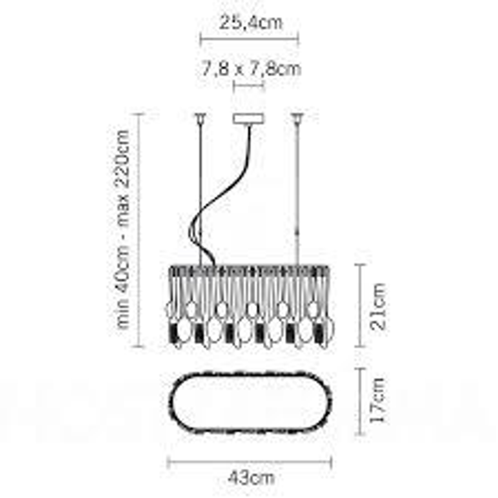 Fabbian Hungry Pendant Lamp S